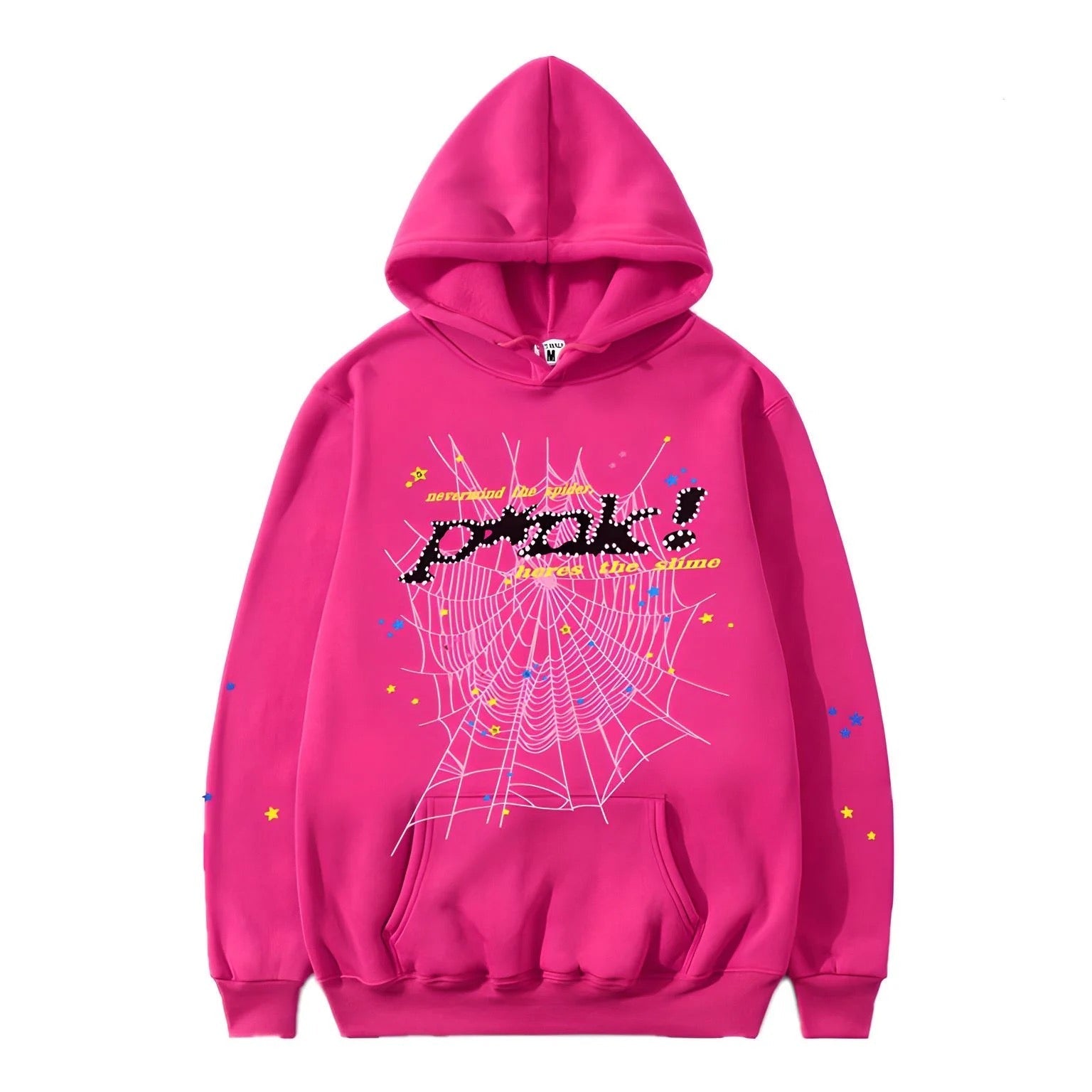 "Sp5der" Hoodie Pink