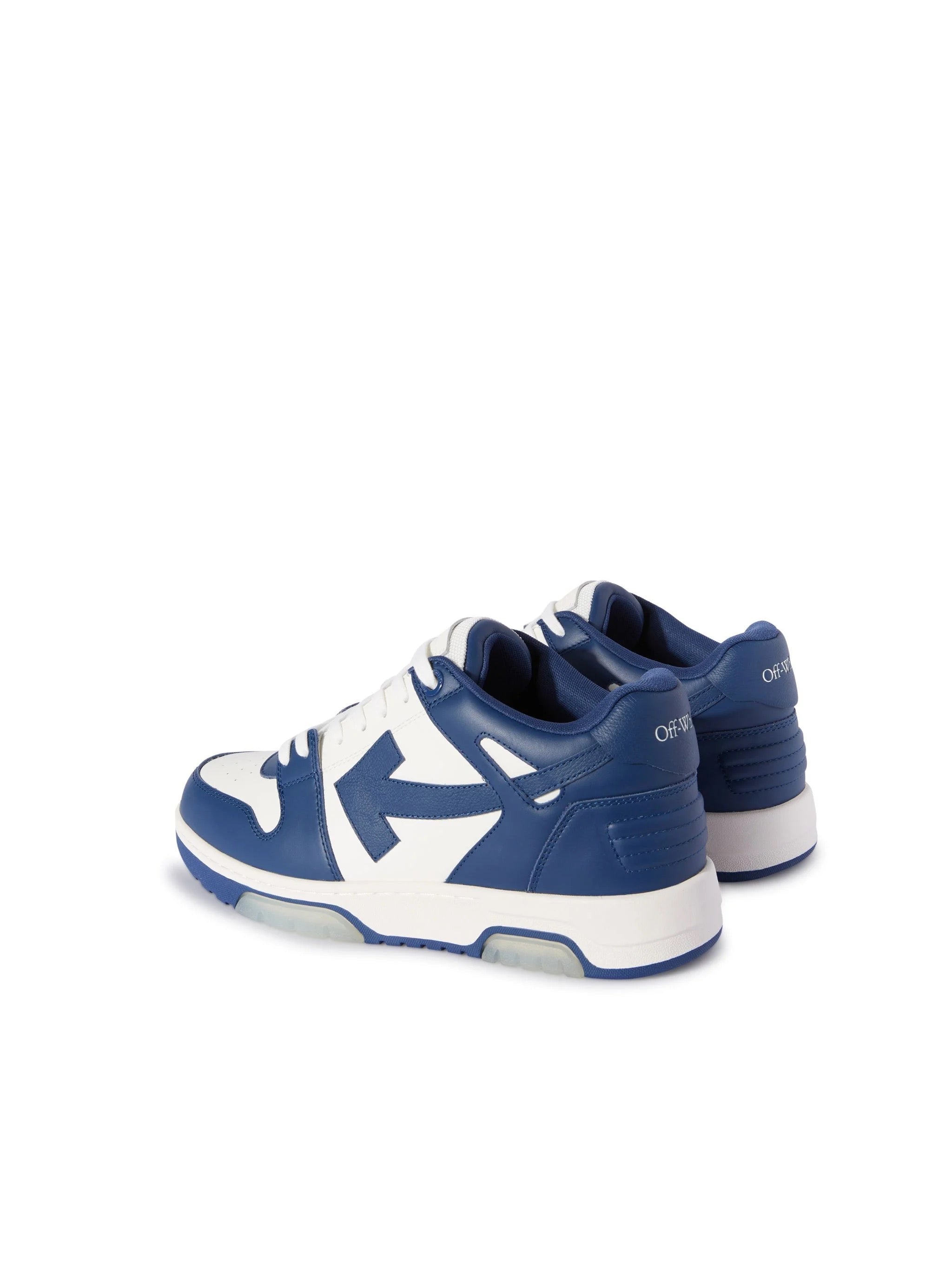 "Off" Sneaker Blue/White